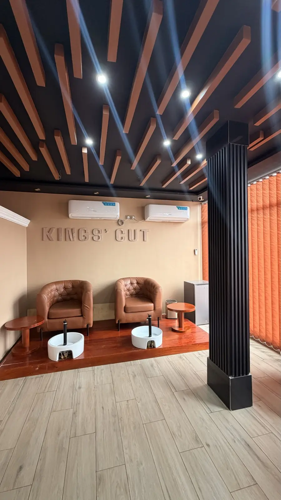 The Kings' Cut salon floor