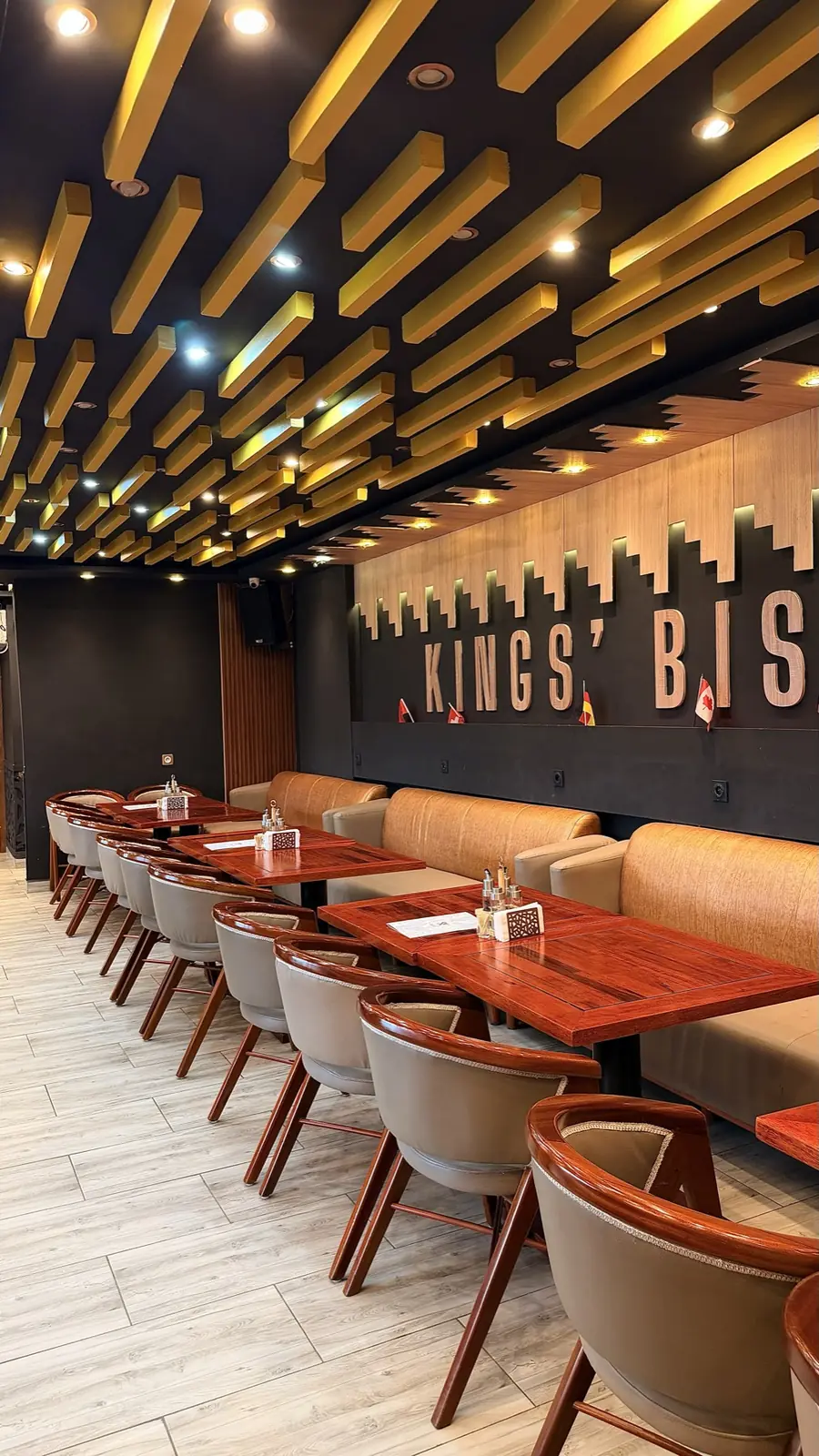 The Kings' Bistro wall