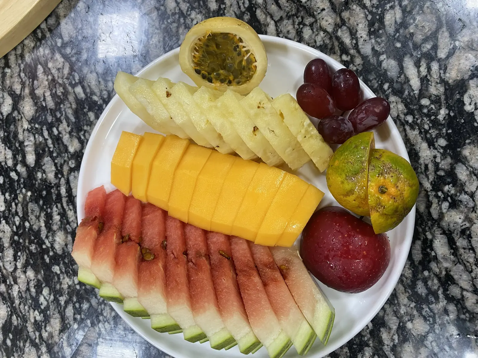 A house fruit plate